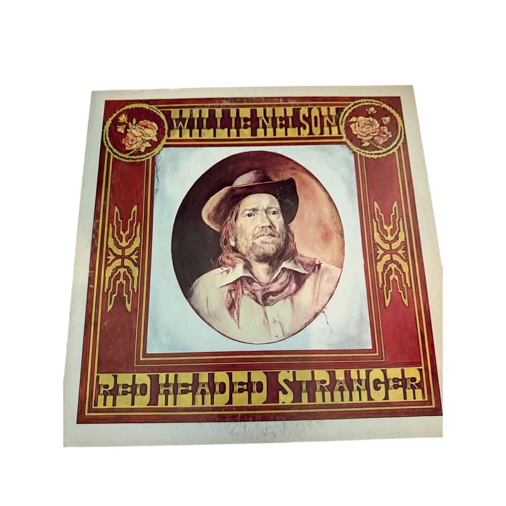 Willie Nelson Red Headed Stranger LP Black Vinyl Record Album